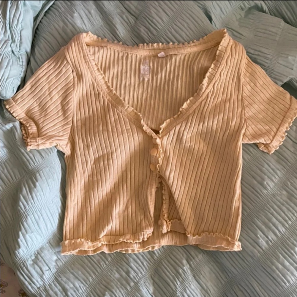 Ribbed Crop Top
